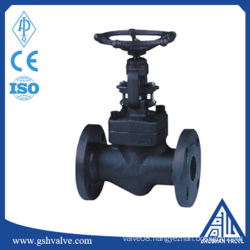 forged steel flange manual globe valve